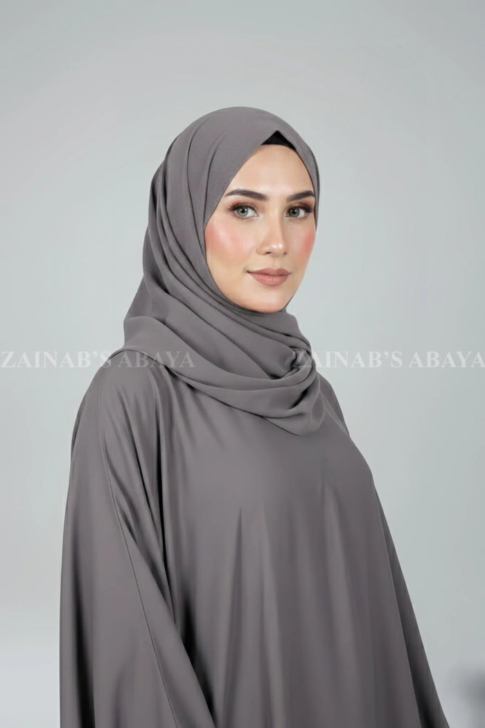 Nida Fabric Simple Butterfly Abaya – 0654