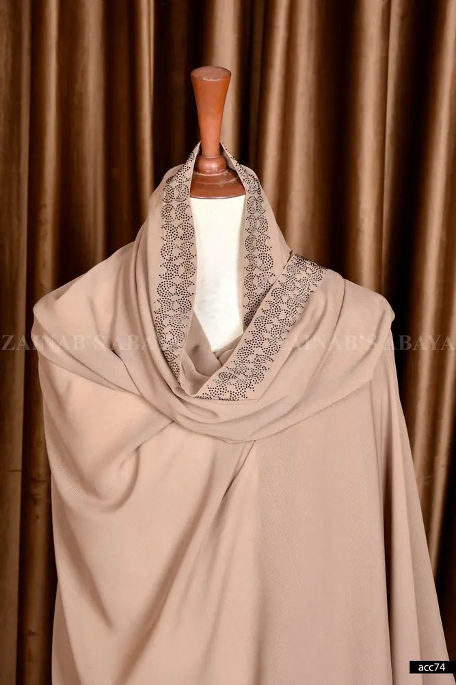 Premium Chiffon Chadar with Stone Work – ACC-074