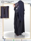 Nida Color Kaftan Abaya, Hand Made Machine Embroidery Work with Tassel & Pearl on Front – 0792
