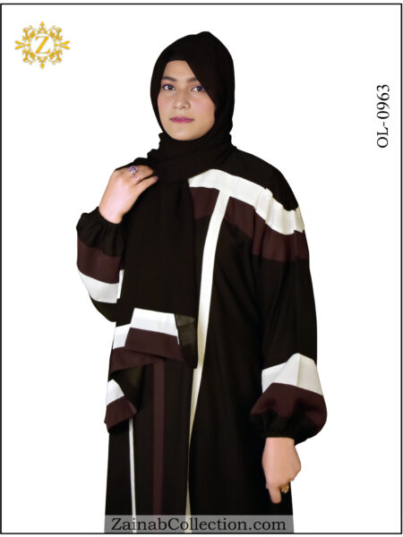 Zainab Plain Abaya Maxi - 0963