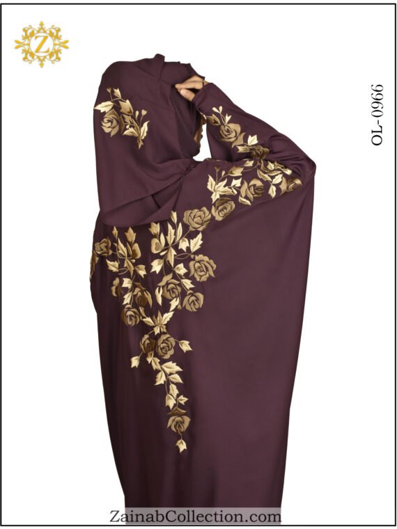 New Kaftan Embroidery Abaya - 0966