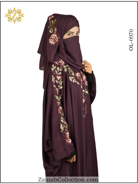 Best Zainab's Embroidery Kaftan Abaya - 0970