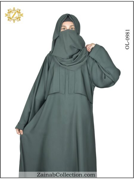 Sophisticated Zainab Maxi Abaya 0981: Timeless Modesty with Modern Charm