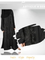 Front Open Gown Abaya