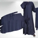 Chiffon butterfly abaya with an inner formal maxi, offering a flowing and elegant design.