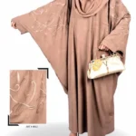 New Color Butterfly Abaya in Nida fabric with embroidery