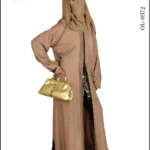 Front Open Gown Abaya