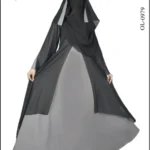 Modern Umbrella Abaya with a wide, flowing design