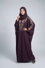 Best New Zainab’s Embroidery Kaftan Abaya – 0970 - Image 5