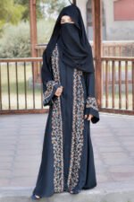 New Zainab’s Front Open Abaya – 0971 - Image 2