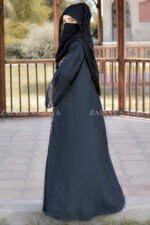 New Zainab’s Front Open Abaya – 0971 - Image 4
