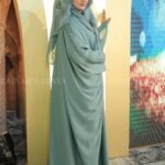 Butterfly Abaya in Z style with stone embellishments in Nida, offering a luxurious and elegant look.