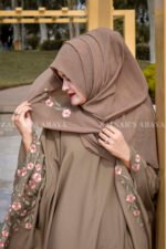 New Nida Embroidery Butterfly Abaya OL-0770 - Image 5