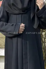 Black Abaya for Kids OL-753 - Image 4