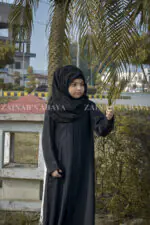 Black Abaya for Kids