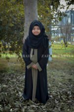 Double Gown Abaya for Girls Double Gown abaya for Kids