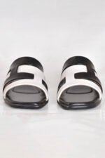 Maze Women Slipper with Black & White Grace Z 203 - Image 4