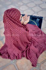 Red Namaz Chadar in Summer Fabric Acc-026 - Image 2