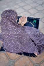 Purple Namaz Chadar in Summer Fabric Acc-026 - Image 3