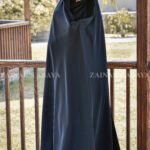 Black Irani Chadar in Nida Korean Fabric