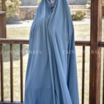 Jade Colored Irani Chadar in Nida Korean Fabric