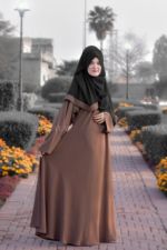 Umbrella Abaya in Nida Fabric OL-239 - Image 4
