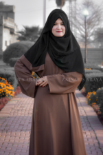 Umbrella Abaya in Nida Fabric OL-239 - Image 5