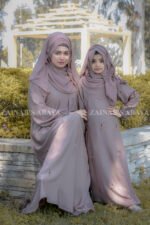 Maxi Abaya with Light Embroidery OL- 1054 - Image 2