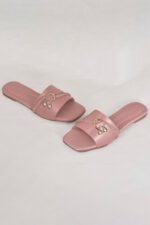 Pink Rose Charm Women Slipper Z 108 - Image 5