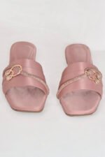 Pink Rose Charm Women Slipper Z 108 - Image 2