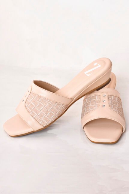 Women Slipper in creamy tone at cheap price from Z. Collection