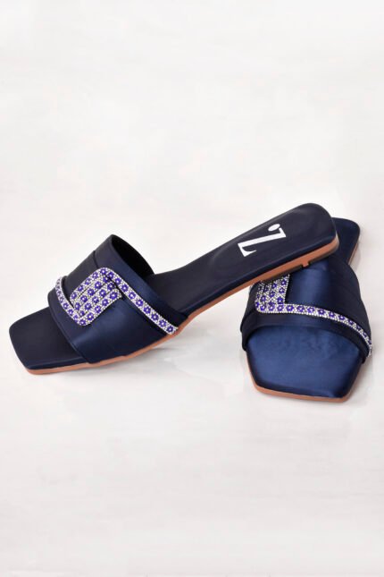Formal Women Slipper with Stone embellishment
