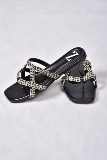 Black Formal Women Slipper