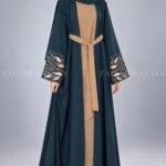Elegant Embroidered Gown Abaya OL-1088