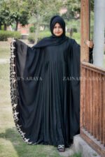 Kaftan Abaya with Embroidery on Borders