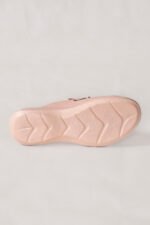 Mule Shoes for Women in Pakistan with Stone Embellishment in Rich Pink Color.