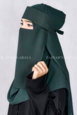 Saudi Niqab in Moongiya Color Acc 253 - Image 3