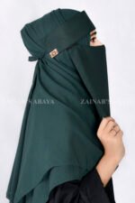 Saudi Niqab in Moongiya Color Acc 253 - Image 2