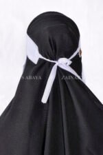 Saudi Niqab in White Color Acc 253 - Image 2