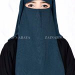 Moongiay Colored Niqab in 3 Layer Acc 83