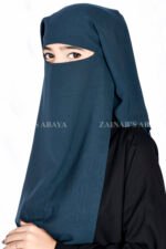 Moongiay Colored Niqab in 3 Layer Acc 83 - Image 2