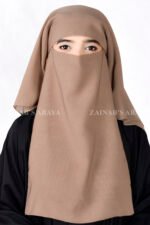 Skin Color Niqab in 3 Layer Acc 83