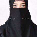 Nose Niqab in Black Color  Acc 92