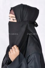Nose Niqab in Black Color Acc 92 - Image 3