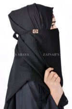 Nose Niqab in Black Color Acc 92 - Image 2