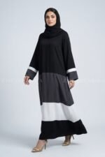 Nida Maxi Abaya  in 3 Colors OL-747 - Image 3