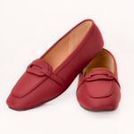 Maroon Classic Ladies Pumps Z 403