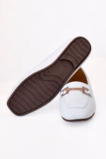 Pastel Blue Comfort Ladies Pumps Z-405 - Image 6