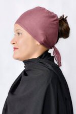 Soft Tie Back Hijab Caps for Girls Acc-66 - Image 4