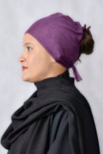 Soft Tie Back Hijab Caps for Girls Acc-66 - Image 6
